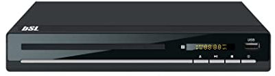Lecteur DVD BSL-351 Multiformat DVD/CD | Lecteur USB multimédia | Sortie HDMI et AV (câble AV Inclus) | Télécommande | pour Toutes Les régions.