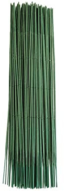 100 st konstgjord krukväxt plast trädgårdsarbete blomstång växttråd bukett wrap blompinne florist hantverk dekor (100 st 29 cm)