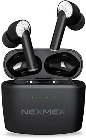 UC-Express In-Ear Kopfhörer kompatibel mit Nothing Phone 3 3a 3a Pro 2a 2 1 Headset Kabellos Bluetooth LED Anzeige Drahtlose Wireless Ohrhörer Sport Ladebox, Farbe:7_TWS J8 Schwarz