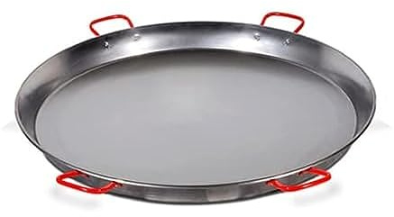 Garcima - Paellera Valenciana de 100 cm. Pulida para 85 Personas