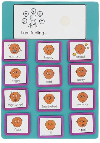 I Am Feeling Chart (A) Emotions Visual Symbols To Support Emotional Development, SEND, ASD by Create Visual Aids
