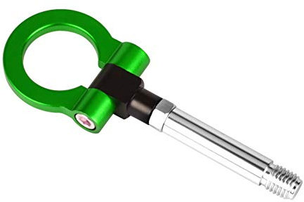 Gancio Di Traino Per Auto,Gancio Traino Auto Set Di Barre Di Rimorchio Anteriore Da Corsa Uso Adatto Per Volkswagen/Fit 2003(Green)