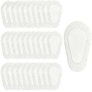 30 Parches Oculares Estériles Auto-adhesivos de Malla Blanca, Compresas para Ojos de Tela No Tejida Ultra Suave, Protectores Oculares Desechables para Adultos, Cuidado de la Zona Sensible