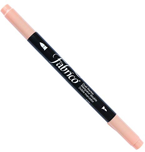 Tsukineko Dual-Ended Fabrico Marker Color-Fast, Apricot (PF000132)