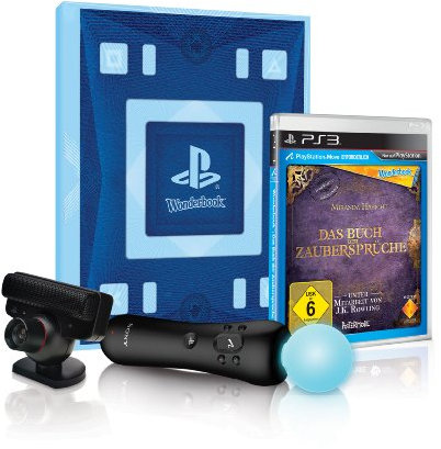 Wonderbook: Das Buch der Zaubersprüche Bundle (Spiel, Wonderbook, 1 Move - Motion - Controller & Camera) - [PlayStation 3]