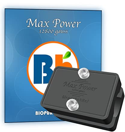 MAX POWER 12800 gauss - Descalcificador sin sal - el mejor descalcificador magnético para toda la casa. Reduce la acumulación de cal. Imán antical no electrónico
