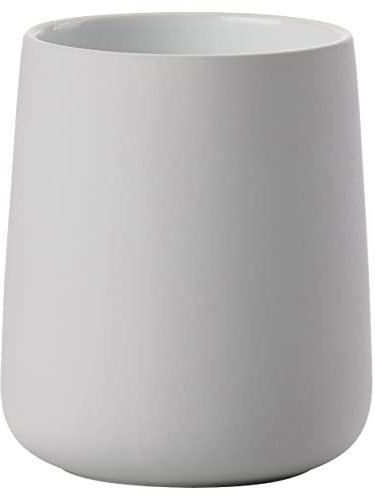 Zone Denmark Nova Gobelet à Dents en Porcelaine, Gris, 10 cm