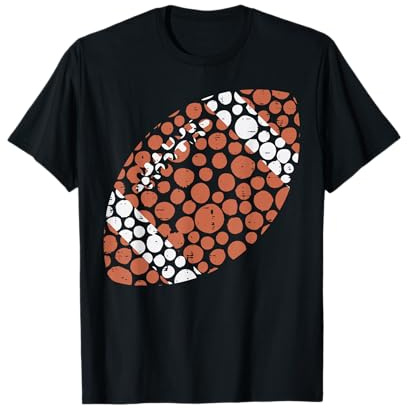American Football Dots International Dot Day Men Boys Kids T-Shirt