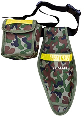 Tijeras de jardín, bolsa de cintura, tijeras de podar eléctricas, funda portátil para tijeras de podar, herramientas de podar
