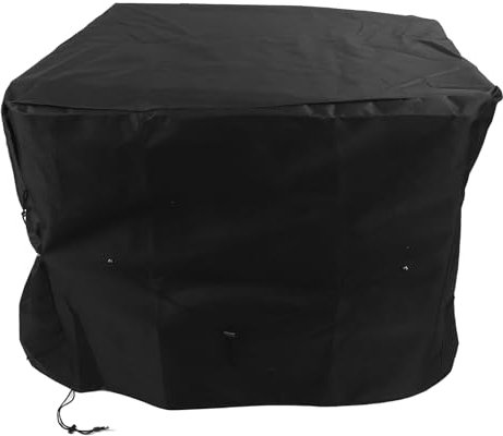 Universal Pool Heater Cover, Water 600D Oxford Cloth, Adjustable Drawstrings, Pool Heat Pump Cover with Drainage and Ventilation, Compatible for Swimming Equipment