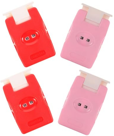 SMASOLO 4 Pezzi Contatore per Maglieria in ABS Contapunti Manuale Leggero e Portatile Marcatori per Lavori Maglia e Uncinetto Strumento Preciso per Contare File e Punti in Progetti Fai da