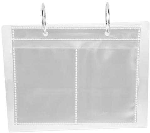 Artibetter Album de Rangement pour Autocollants à Ongles en Acrylique Léger Grosse Capacité, Organise Facilement Stickers Nail Art Présentation Élégante
