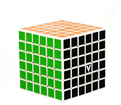 V-Cube 2057006 Zauberwürfel 6x6x6, magischer Würfel, Magic Cube, Speedcube, Knobelspiel für Erwachsene und Kinder ab 6 Jahren, klassisch