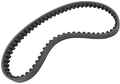 F FIERCE CYCLE Courroie de transmission de moto pliable en caoutchouc noir 17,7 x 681-32