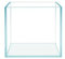 HIRO Aquatics Cube Rimless Frameless Extra Clear Low Iron Glass Aquarium, 5mm Glass, White Leveling Mat Included, w/Lids Options (2 Gal 7.8X7.8X7.8 in (20X20X20cm))