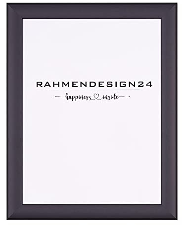 Rahmendesign24 Cadre photo Fiona 48x68 Anthracite, cadre pour photo, cadre interchangeable, cadre pour poster, cadre pour puzzle