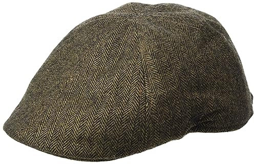 camel active Herren Flat Cap aus einem Wollmix Braun Menswear-L