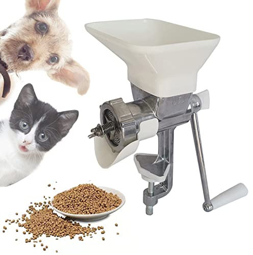 Nouvelle machine à granulés d'alimentation pour animaux de compagnie, granulateur manuel d'aliments pour animaux, moules en option 1,5/2/2,3/2,5/3/3,5/4/5/6/7/8/9/10 mm, pour oiseaux, poissons 2.5