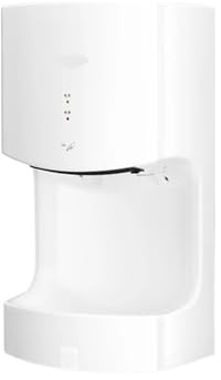 Automatiska handtorkar med bricka Höghastighetsvindsensor Handtork Väggmonterad torktumlare for kommersiellt badrum(WHITE)