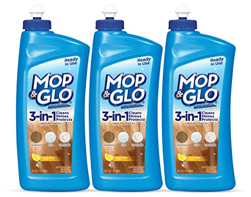 Balai à franges et Glo – Nettoyant sols multi-surfaces 907,2 gram. (lot de 3)