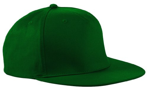 Beechfield Unisex Panel Snapback Rapper Cap