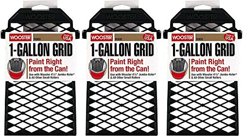 Wooster Brush R008 Snap Screen Bucket Grid, 1 Gal, 9 in L X 5 in W, Polypropylene, Green (Тhrее Pаck)