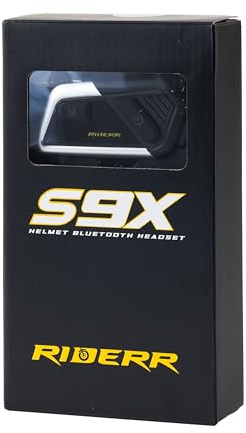 RIDERR S9X Bluetooth Headset - Motorcycle Helmet Bluetooth