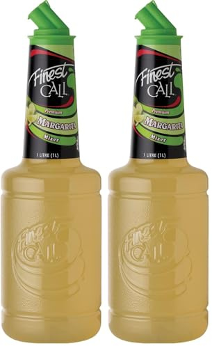 Finest Call, Margarita, 1 l, Preparato per Cocktail con Lime Messicano, Nettare d’Agave e Oli d’Arancia, Aromi 100% Naturali, Gluten Free, Ideale per Margarita, Aperitivi, Cocktail e Analcolici