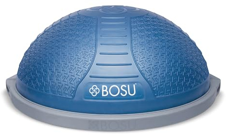 Bosu Pro NexGen 25IN Home Fitness Exercise Gym Balance Trainer with Pump, Blue
