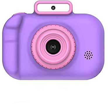 Qutsvosh Barnkamera högupplöst 4 000 W främre bakre dubbelkamera 2 tum 1080P HD-skärm digitalkamera fotografi, A