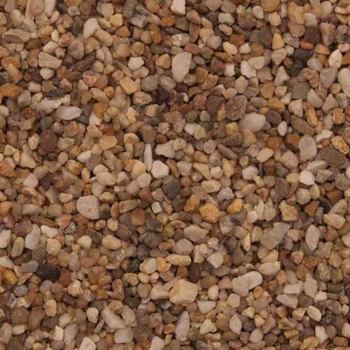 Dihl Grava para acuario acuático nórdico, grava decorativa de 2 a 4 mm, sustrato natural no tóxico, para peces, reptiles acuáticos, artrópodos, crustáceos y anfibios, 1 kg