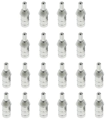 Aymzbd 20 Pezzi Nock Pins Adattatore Pin Nock per Frecce Bushing Proteggi Retro Compatibile con Caccia Bersaglio