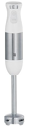 WMF Kult S Stabmixer, Zauberstab 500 W, Pürierstab Edelstahl mit variabler Geschwindigkeitseinstellung, Turbo-Funktion, Purierstab cromargan weiß