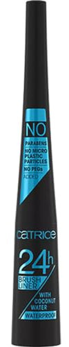 Catrice - Eyeliner Brush Liner 24h Waterproof - 10 Ultra Black