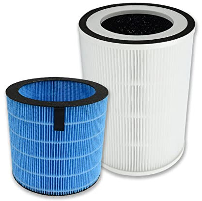 PUREBURG Replacement Filter Set Compatible with Afloia MIRO PRO, KILO PRO Air Purifier Humidifier 2-in-1,H13 HEPA with Humidifier Wicking Filter 4-Stage Filtration