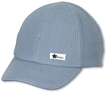 Sterntaler Baby Unisex Baby Cap Baseball-Cap Musselin - Baby Baseball Cap, Kinder Basecap, Kindermütze - aus Baumwolle - bleu, 53