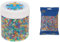 Hama Perlen 209-54 Bügelperlen Beutel mit ca. 3.000 bunten Midi Bastelperlen mit Durchmesser 5 mm im Transparent Glitter Mix & 201-90 Bügelperlen Beutel mit ca. 3.000 bunten Midi Bastelperlen
