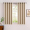 MIULEE Beige Blackout Curtains for Living Room 2 Panel Set, Premium Eyelet Curtains for Bedroom, Thermal Insulated Window Curtain Drapes, Black Out Curtain 72 Drop, Each Panel 66 x 72 Inches