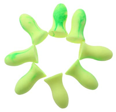 CLISPEED Schlafende Ohrstöpsel 4 Paare Gehörschutzstöpsel Schlafstecker Gewidmet Deutschland Reisen Ohrstöpsel