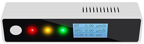 Geigerräknare Nuclear Radiation Geigerräknare, Nuclear Radiation Detector Radio Active Dosimeter β γ X Ray Realtidsövervakning för Hemmet