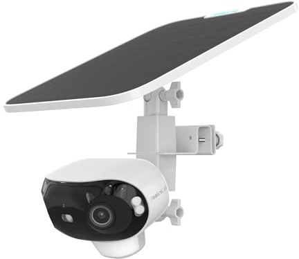 TIUIHU Support de gouttière pour caméra 2 en 1 pour Reolink Argus 4 Pro/Argus 3 Pro/Argus 3 Ultra/Argus Eco Ultra Surveillance solaire extérieure avec batterie