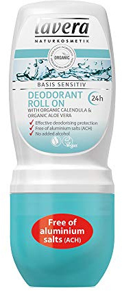 Lavera-deoroller, 24-timmars deodorant, lime och verbenört, vegansk, ekologisk hudvård, naturlig och innovativ kosmetika, 50 ml