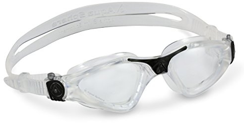 Aqua Sphere Kayenne Goggle With Clear Lens, Clear/Black