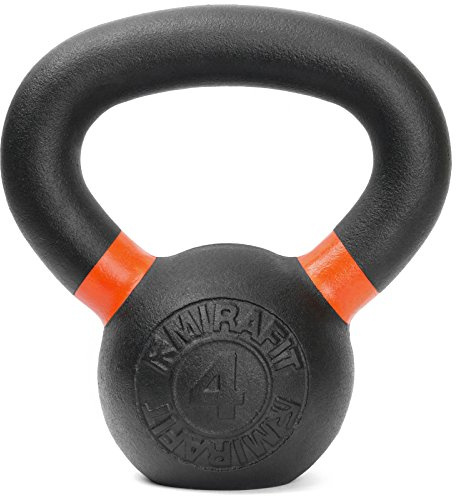 Mirafit Cast Iron Kettlebell - 4kg