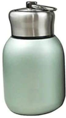 Minitermos de café de 300 ml, termo de viaje, termo de acero inoxidable, para uso en interiores y exteriores verde
