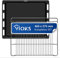VIOKS Tiefes Backblech 46 x 37 / Backblech ausziehbar/ 465x375 für Bosch 00574876 00662999 + Backofen Gitterrost/Backblech tief & Baking Tray ausziehbar Backofen