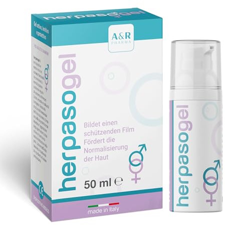 A&R Pharma Herpasogel Gel Attivo Lenitivo e Protettivo Dispositivo Medico, 50ml