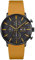 JUNGHANS Herren-Armbanduhr Form A Chronoscope Gelb/Schwarz 27/4372.00