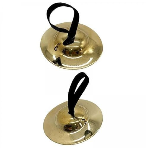 harayaa 2x Fingerbecken, Handbecken für Kinder, Handbecken, Crashbecken für Kinder, für Konzerte