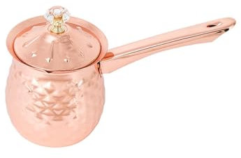 MagiDeal Ibrik Stovepot Caffettiera araba in Acciaio Inox per fornelli a induzione Briki Caffettiera Caffettiera Turca per casa Campeggio